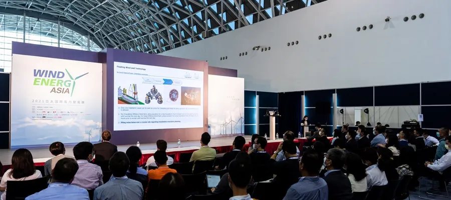 Shirley Parsons takes part in Wind Energy Asia 2022 image