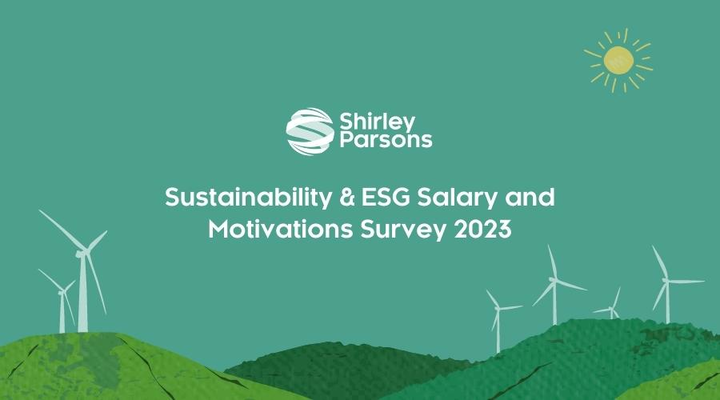 Shirley Parsons Sustainability & ESG Salary and Motivations Survey 2023 image